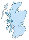 outline map of Scotland